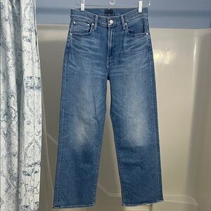 MOTHER Wide Leg Jeans
